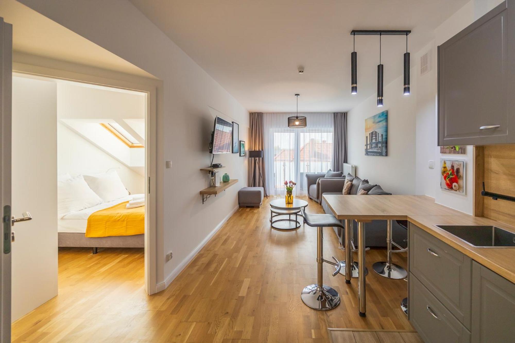 Apartament Yellow Sunset Resort Surfingbird Grzybowo グジボボ エクステリア 写真